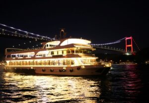 Exclusive Bosphorus Dinner Cruise with Live Music and Private Table