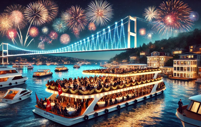 Istanbul's Best New Year's Eve Dinner Party on Boat